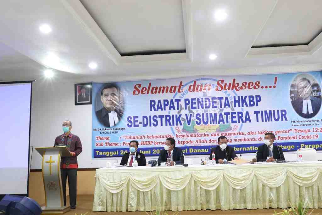 Pemko Pematangsiantar Sambut Baik Rapat Pendeta HKBP Se-Distrik V Sumatera Timur