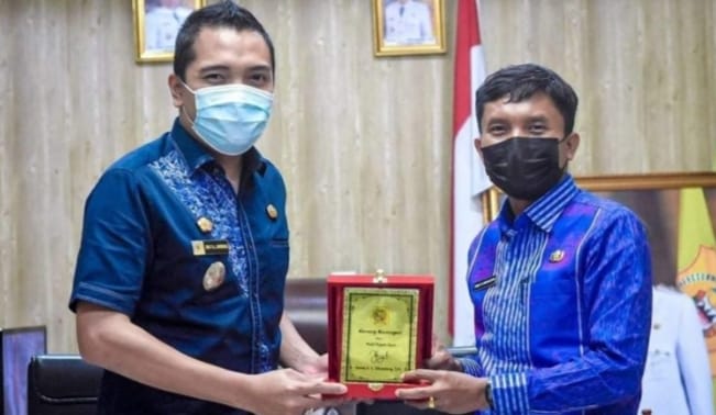 Wakil Bupati Dairi Terima Kunjungan Wakil Bupati Toba