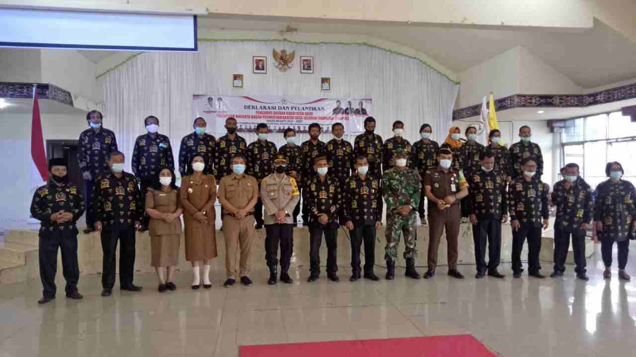 PABDSI Dairi Dilantik, Bupati Dairi Harapkan Peningkatan dan Inovasi Setiap Anggota BPD