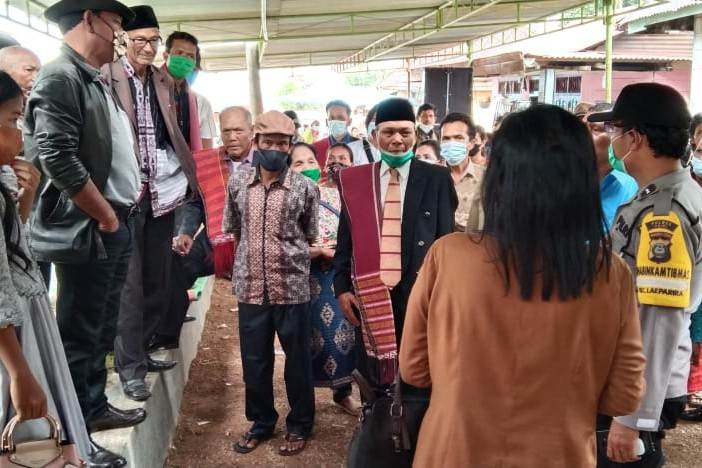 Gustu Covid-19 Lae Parira Dairi Datangi Pesta dan Himbau Warga Patuhi Prokes