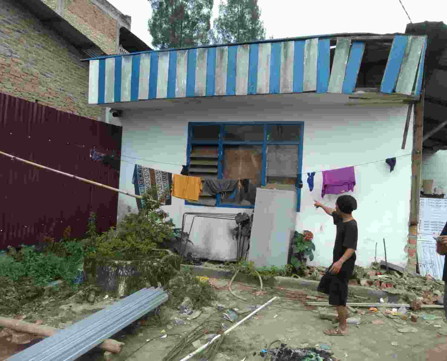 Proyek Pembangunan Kantor Dinas Kesehatan Kabupaten Karo Diserang OTK