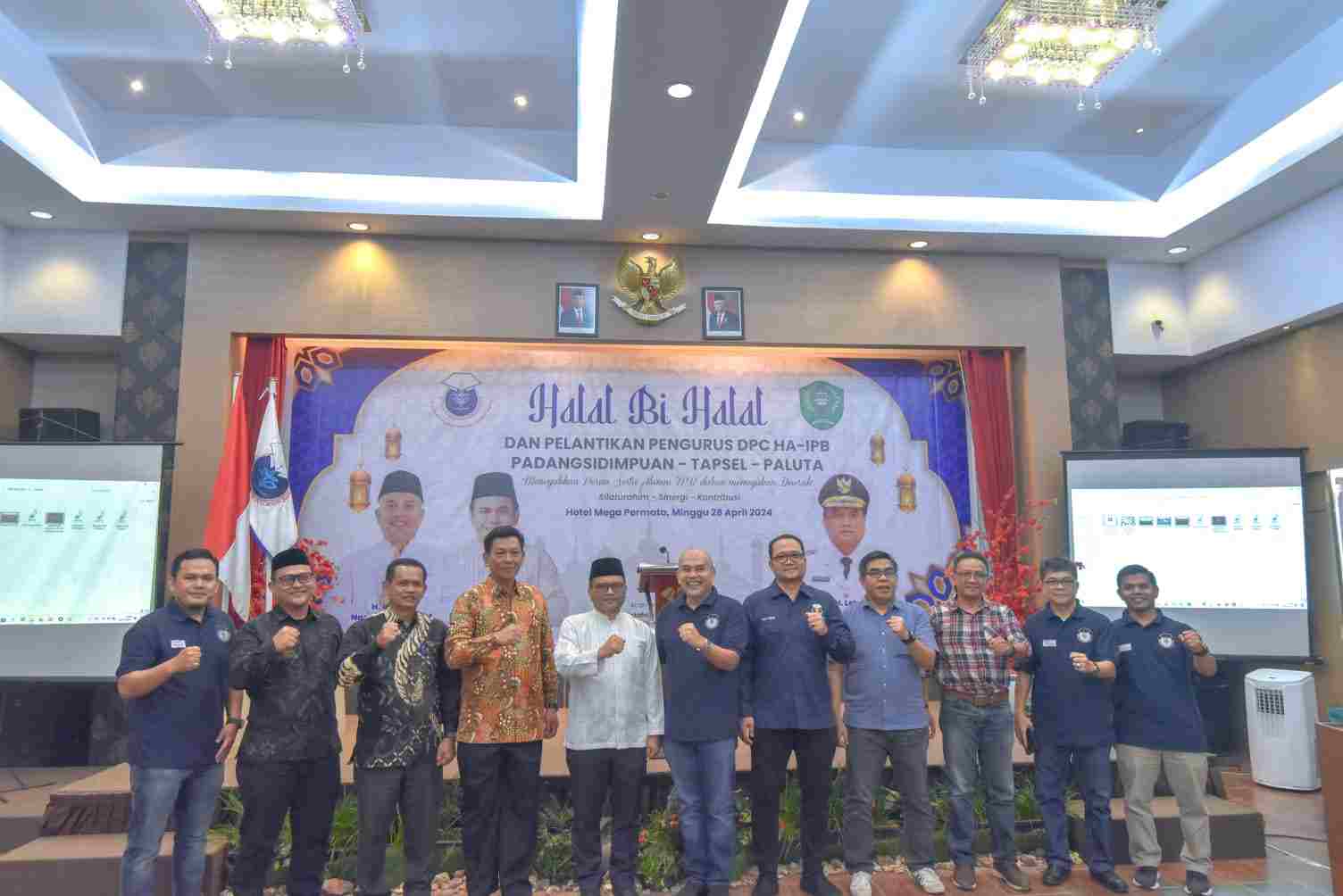 Pj Wali Kota Letnan Dalimunthe hadiri Halal Bi Halal DPC HA IPB Padangsidimpuan-Tapsel-Paluta