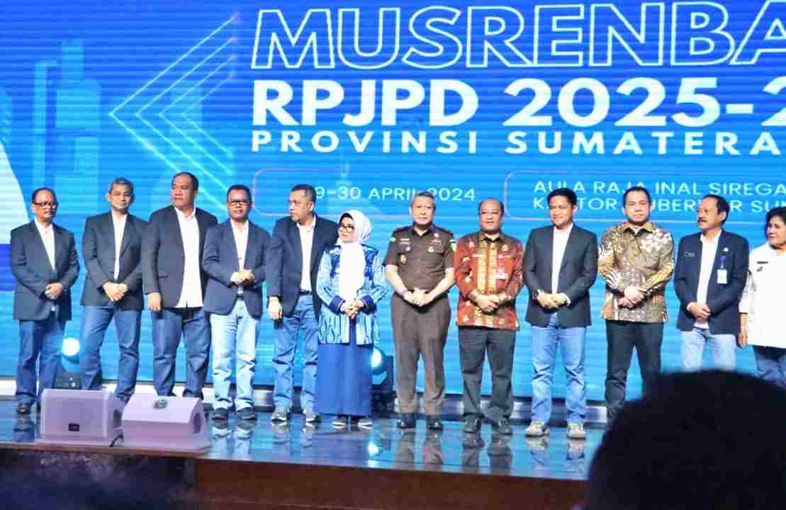 Musrenbang RPJPD Sumut Tahun 2025-2045 Dihadiri Wakil Bupati Simalungun