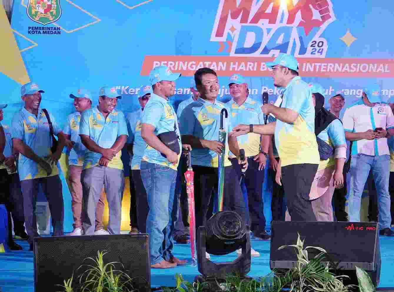 Peringatan May Day di Medan Meriah, ini Harapan Wakil Wali Kota Medan Kepada Para Buruh