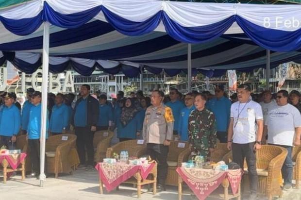 Pantai Parapat untuk Indonesia Asri, Brimob Polda Sumut Bergerak Bersama Forkopimda dan Masyarakat