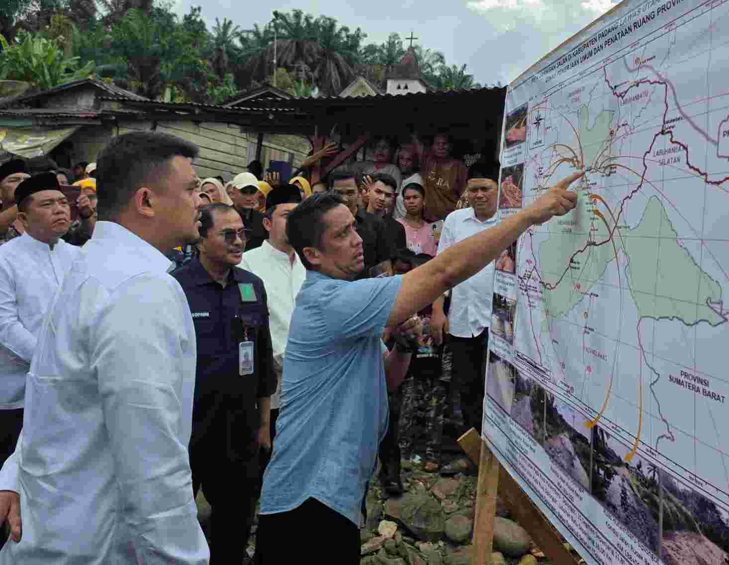 Gubsu Bobby Tegaskan Akan Lanjutkan Perbaikan Jalan di Paluta, Termasuk Sipiongot