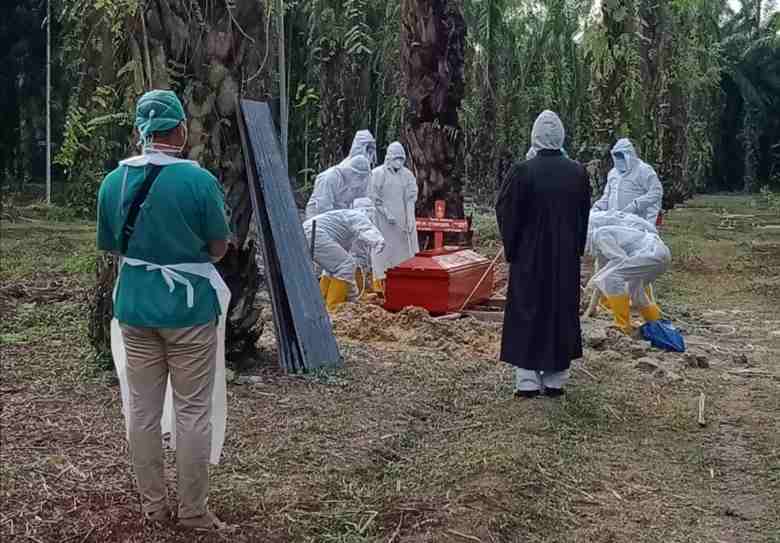 Satu Orang PDP Warga Sukarame Meninggal Dunia Dikebumikan dengan Protokoler Kesehatan