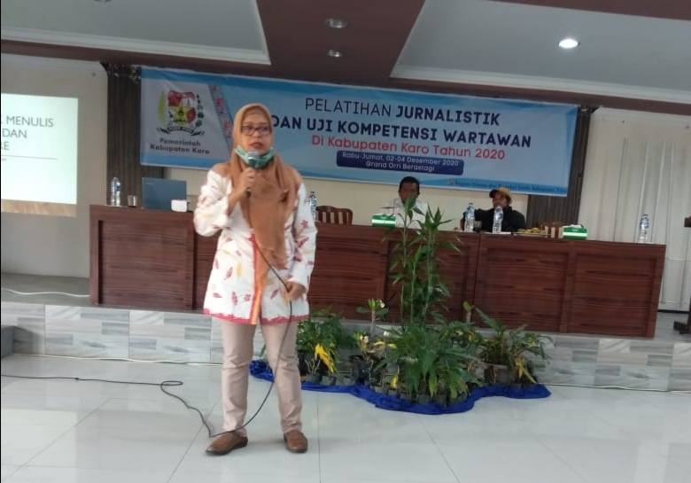 Bupati Karo Buka Pelatihan Jurnalistik dan UKW
