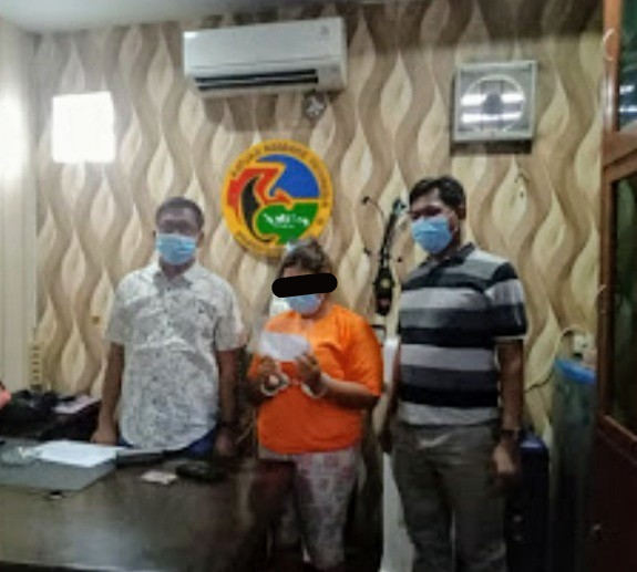 Ibu Dua Anak Penjual Sabu Diamankan Petugas Unit III Narkoba Polrestabes Medan