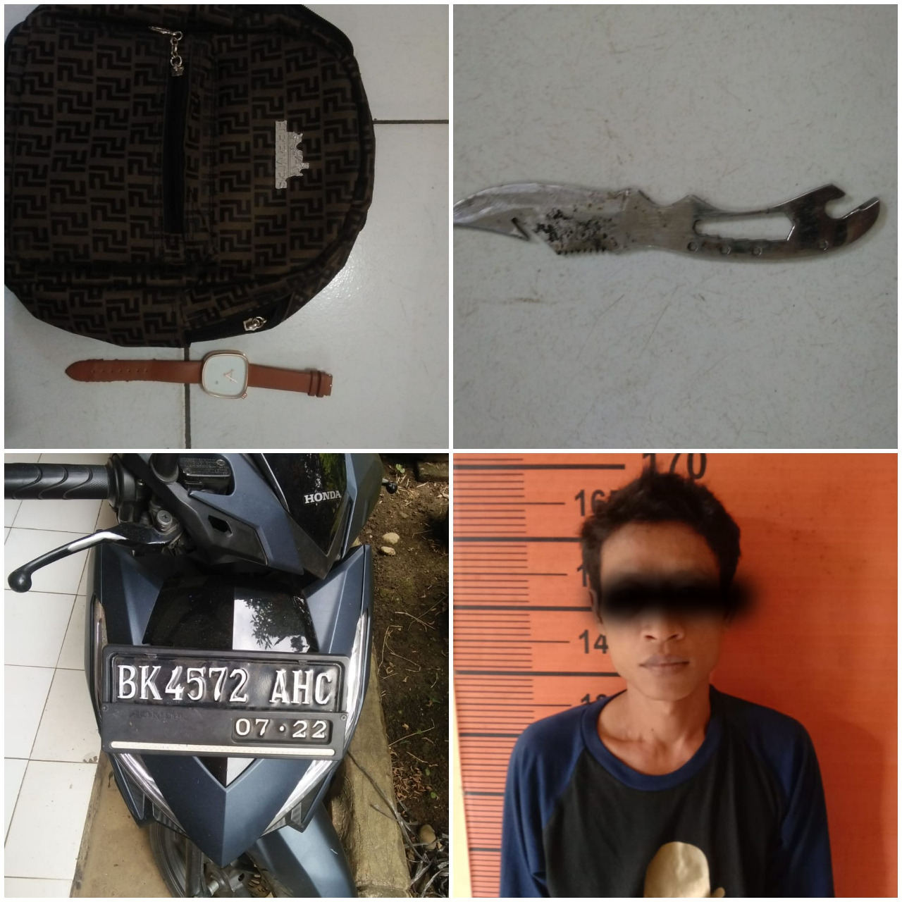 Bongkar Rumah Warga, Abang Parbetor ini Diringkus Unit Reskrim Polsek Pancur Batu