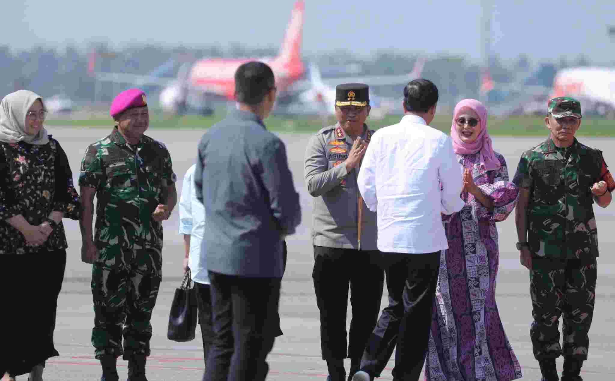 Usai Kunker di Sumut, Presiden Jokowi Kembali ke Jakarta