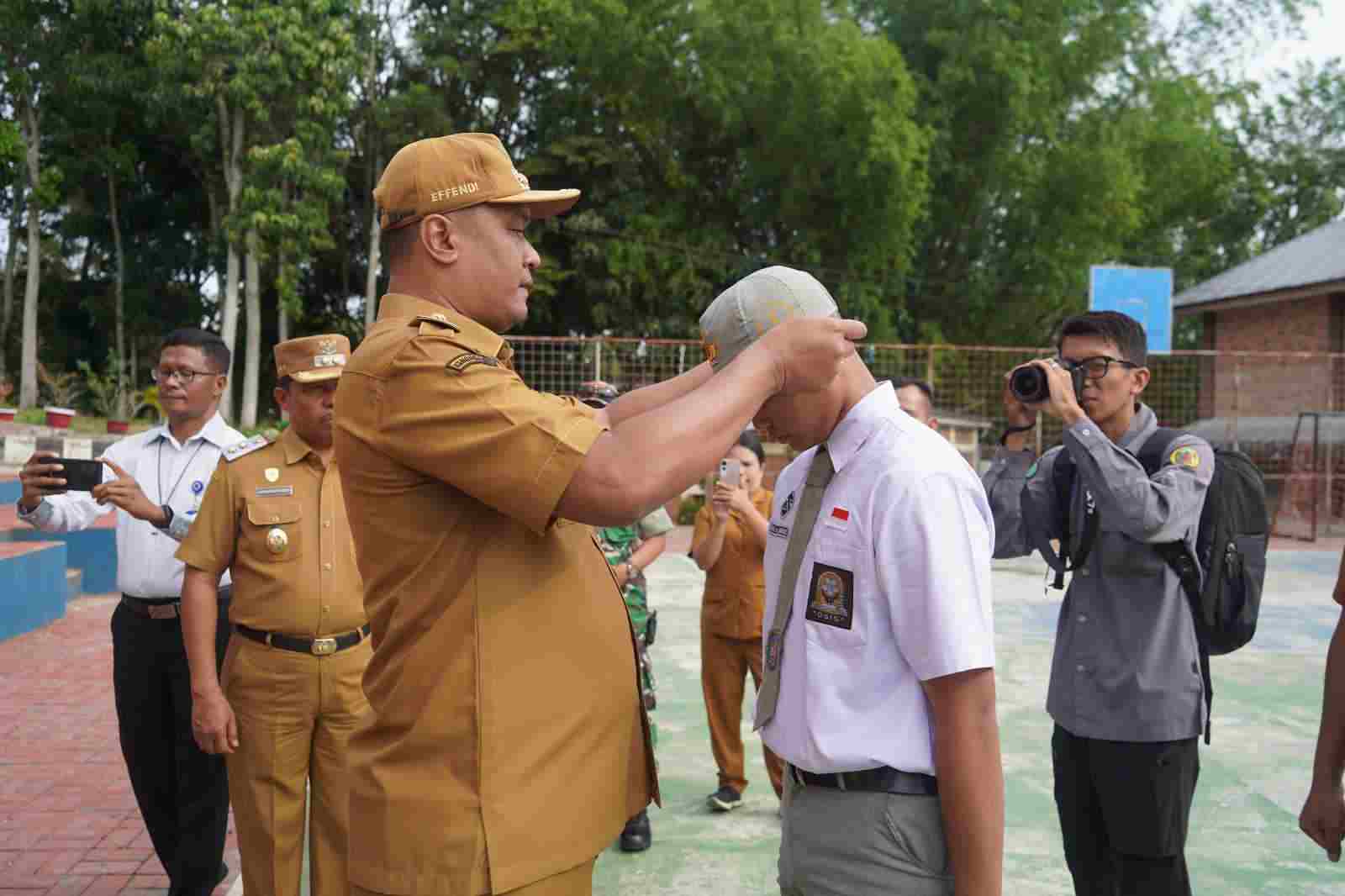Buka Seleksi Paskibraka Bupati Toba: Usaha Tidak Menghianati Hasil