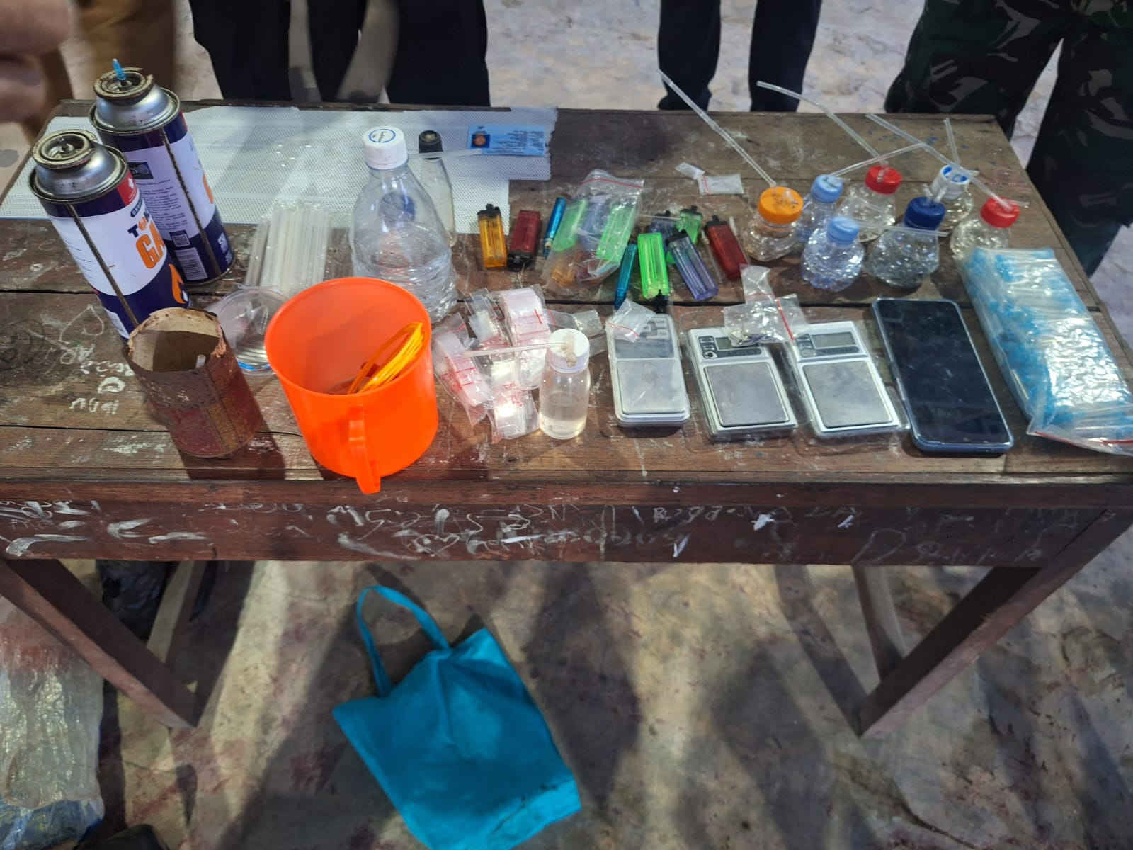 Polisi Temukan Dugaan Sarang Narkoba dan Amankan Seorang Pria Positif Sabu