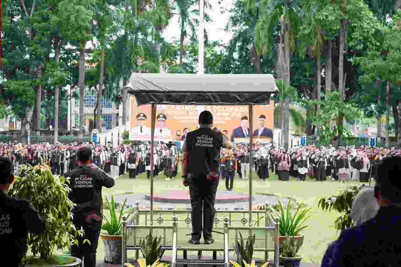 Bupati Deli Serdang Lepas 1.555 Petugas Sensus Ekonomi 2026, Tekankan Kejujuran Data Lapangan