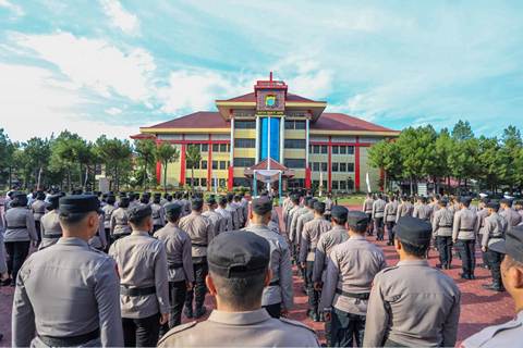 Polda Sumut Gelar Upacara HUT ke-81 Kemerdekaan RI, Berlangsung Khidmat