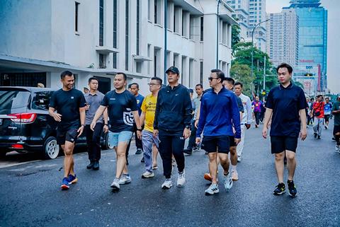 Rico Waas dan Forkopimda Berbaur Bersama Warga di CFD Medan