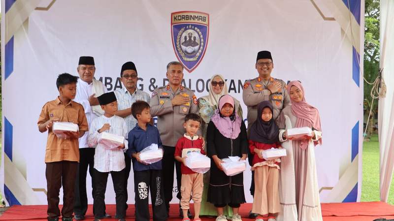 Kapolres Langkat Dampingi Kakorbinmas Polri Dialog Kamtibmas Bersama Tokoh Agama Masyarakat