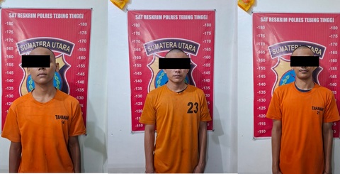 Polisi Amankan Tiga Terduga Pelaku Curanmor di Sergai, Dua Lainnya DPO