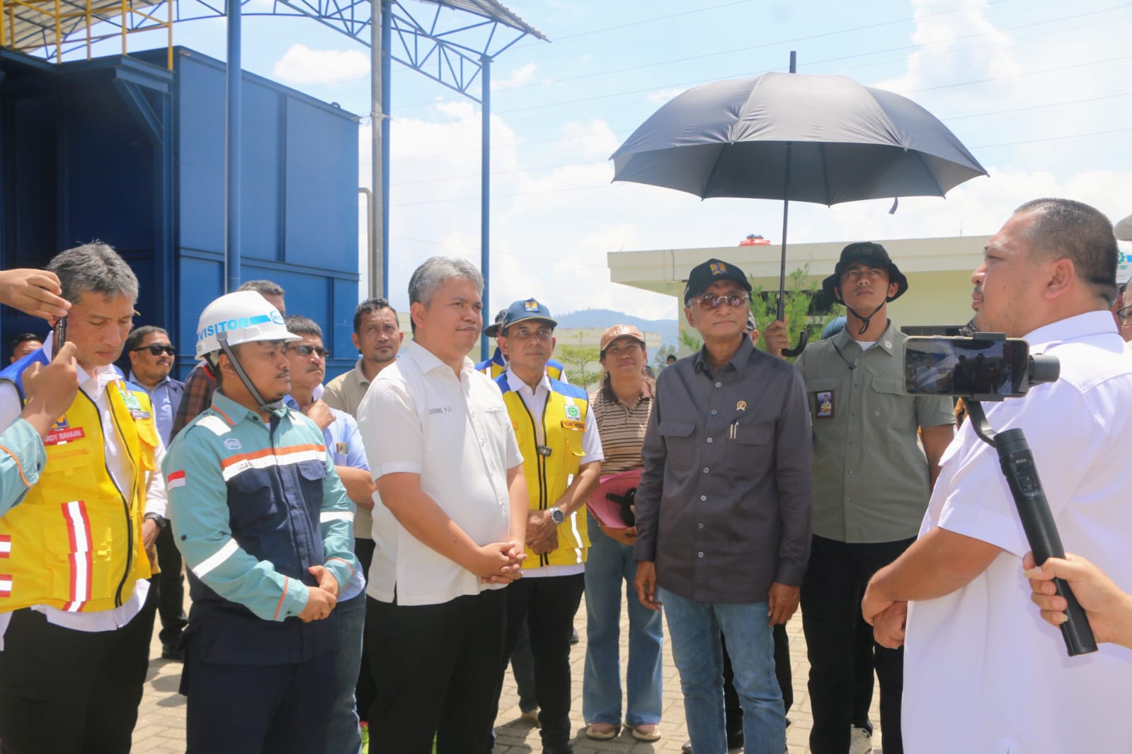 Menteri PU Tinjau Sistem Penyediaan Air Minum di Kabupaten Tapanuli Utara