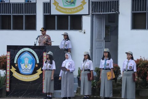 Kapolres Karo, Alumni SMAN 1 Berastagi, Motivasi Siswa dan Ajak Gen Z Jaga Kamtibmas