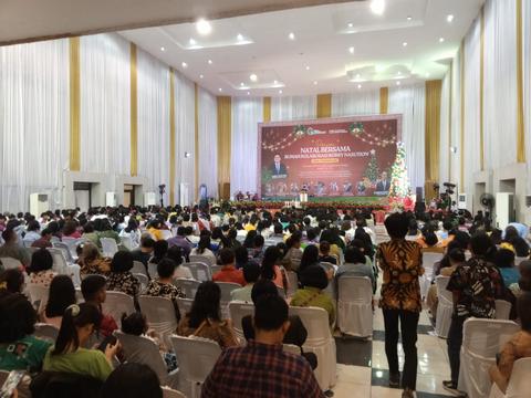 Kolaborasi Lintas Iman, Natal Relawan Bobby Nasution Peduli Bencana