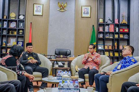 Terima Audiensi Pujaketarub Sumut, Rico Waas: Pentingnya Jaga Semangat Bhinneka Tunggal Ika