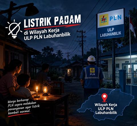 Pemadaman Berlarut di Sei Tampang, Responsivitas Pelayanan PLN Dipertanyakan