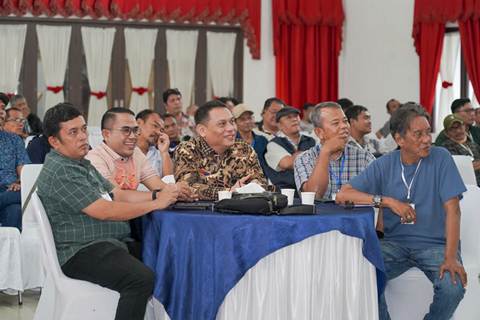 Kadis Kominfo Arrahmaan Pane Hadiri Penetapan Ketua PWPM, Minta Segera Susun AD/ART
