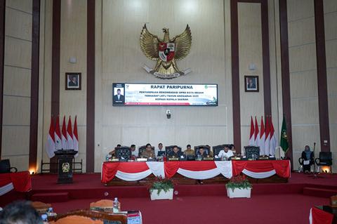 Wali Kota Medan Terima Rekomendasi DPRD Atas LKPJ TA 2025