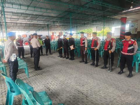 Polda Sumut Perketat Pengamanan Gereja, Pastikan Ibadah Natal Berjalan Aman dan Kondusif