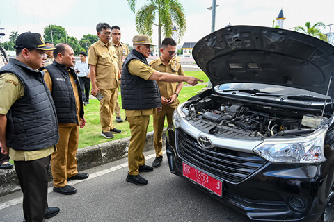 Ikuti Instruksi Gubernur Bobby Nasution, Pemprov Sumut Gelar Apel Kendaraan Dinas