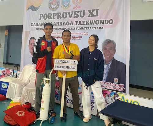 Porprovsu ke-XI Tahun 2022, Atlit Taekwondo Pakpak Bharat Sabet Medali Perunggu