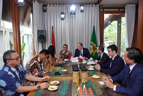 Terima Dubes Prancis, Zakiyuddin Harahap Buka Peluang Kerja Sama Pendidikan Hingga IndustrI Kreatif