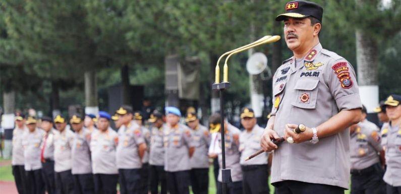 Suasana Haru Selimuti Apel Pagi Di Polda Sumut, Irjen Pol Agus Adrianto Ucapkan Teteskan Air Mata