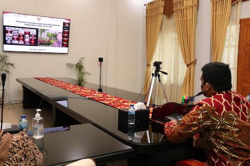 Bobby Nasution Ikuti Rakornas Pengendalian Inflasi 2021