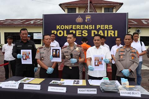 Polres Dairi Bongkar Kedok Rekayasa Begal Rp297 Juta, Tersangka Diduga Terjerat Judi Online
