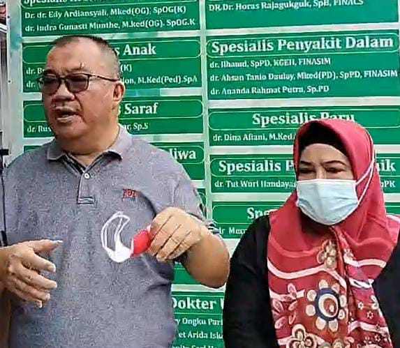 Diduga Oknum Polisi Pukuli Perawat dan Satpam RS Bandung di Medan