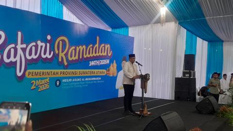 Safari Ramadan di Palas, Gubernur Sumut Tekankan Percepatan Pembangunan Infrastruktur