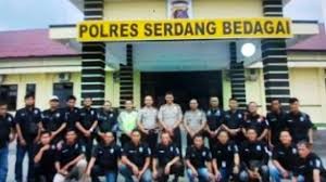 Dirlantas Polda Sumatera Utara Chek Kesiapan Pos Pam Perbaungan, Serdang Bedagai