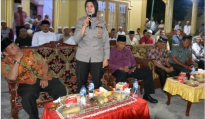 Kapolres Padangsidimpuan Ajak Masyarakat Usir Pengedar Narkoba 