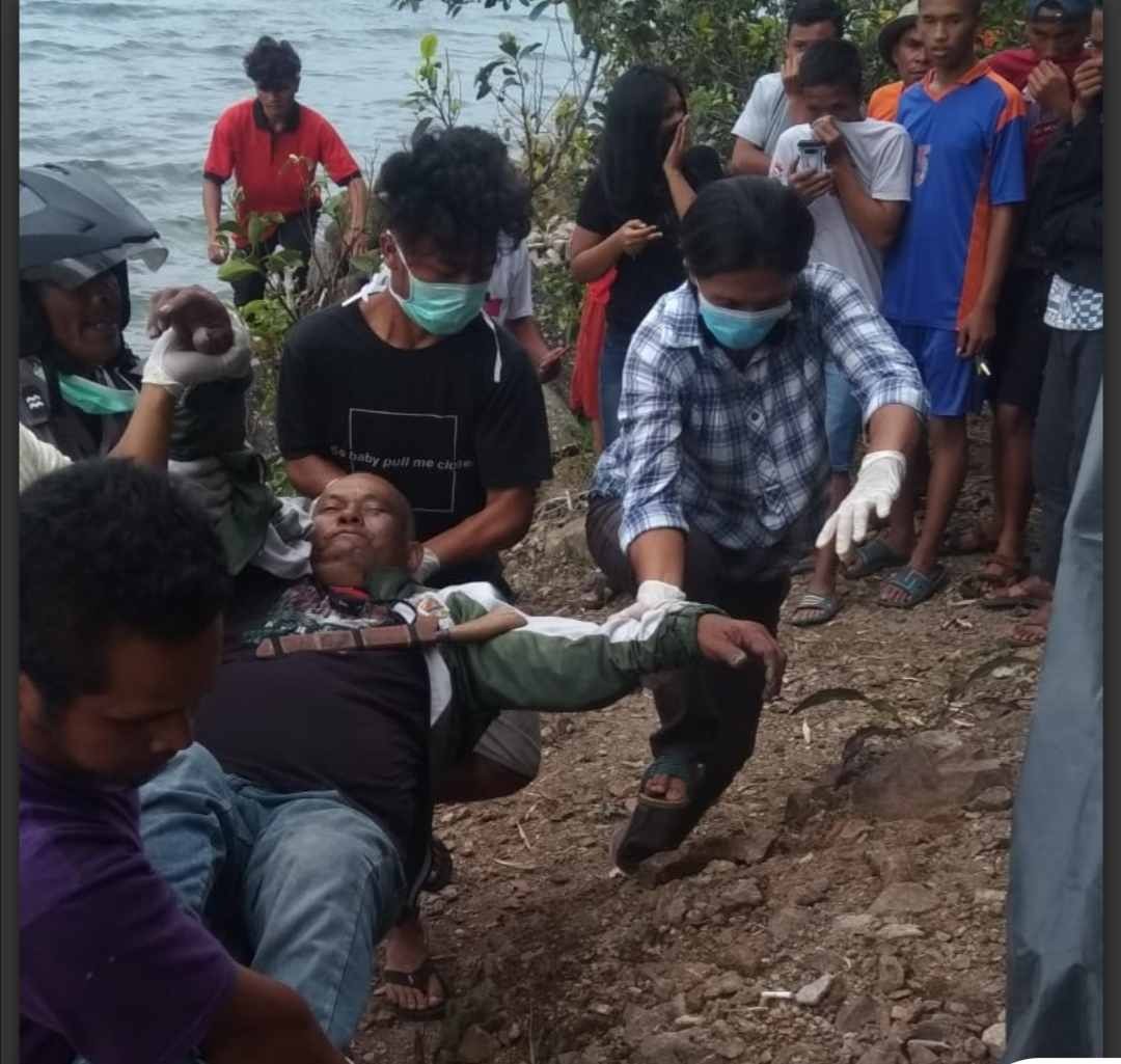 Mantan Babinsa Ini Ditemukan Tak Bernyawa Dipinggiran Danau Toba 