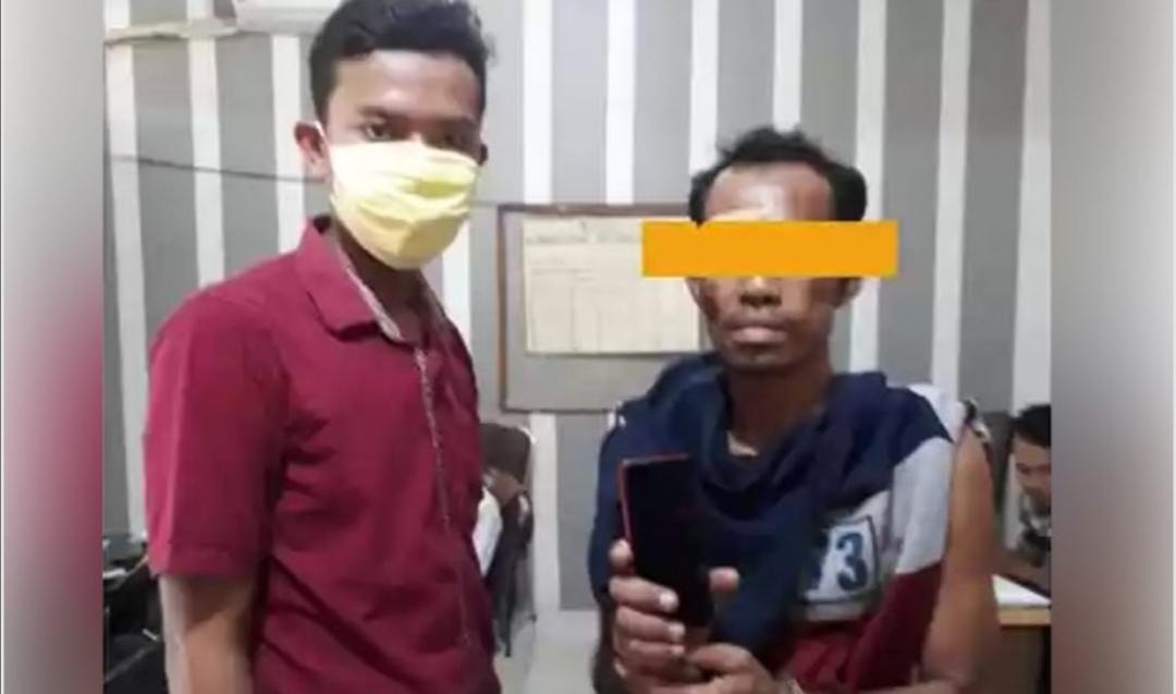 Curi HP dan TV, MH Warga Perbaungan Lebaran di Dalam Sel