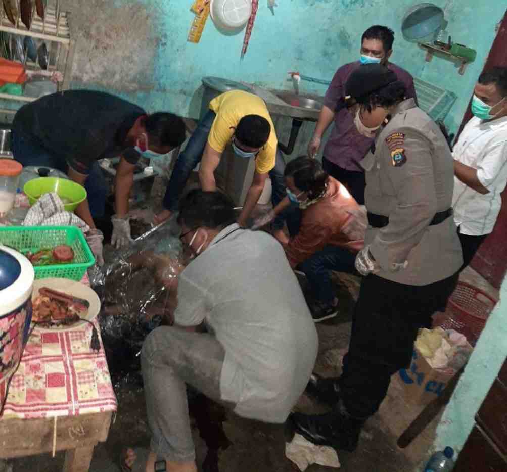 Diketahui dari Aroma Bau Busuk, Seorang Pria Jln Karya Wisata Ujung Meninggal di Dapur