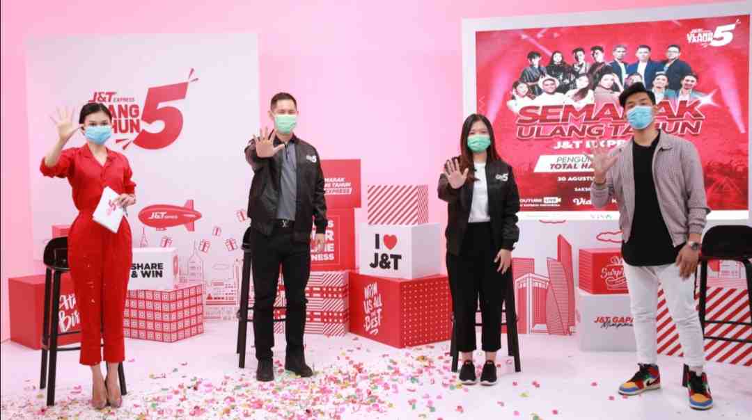 Genap Usia 5 Tahun, J&T Express Banyak Rangkaian Semarak Ulang Tahun