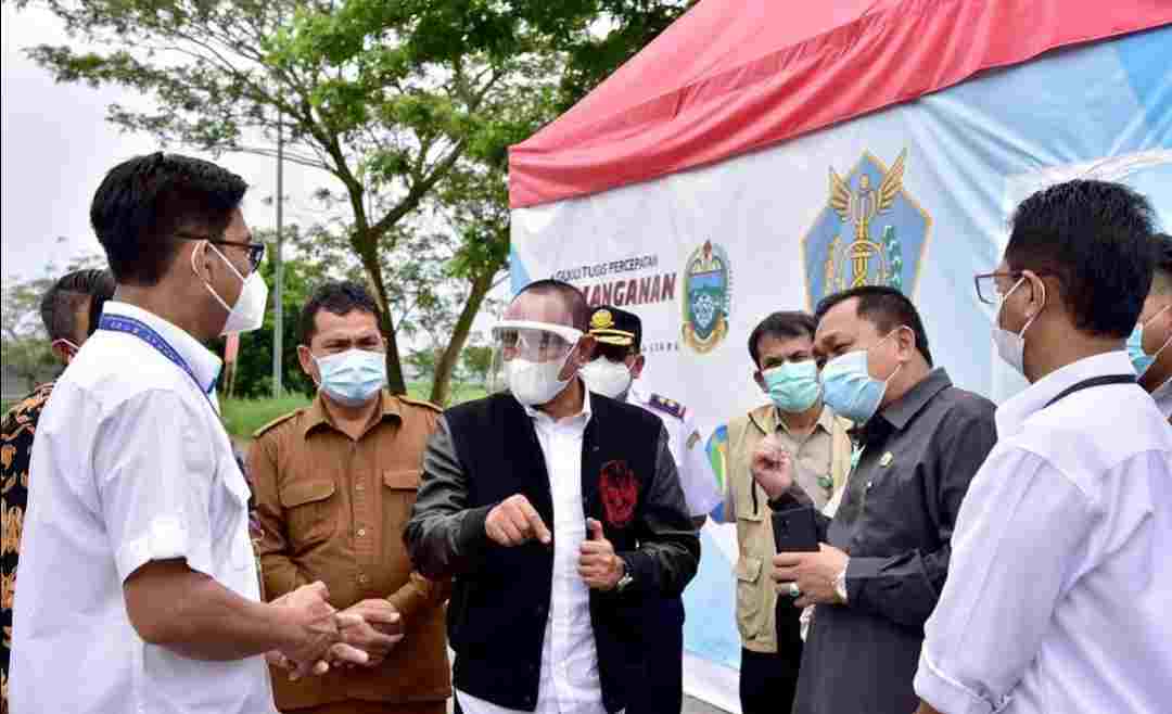 Tinjau Pos Pemeriksaan Covid-19 di Bandara Kualanamu, Gubernur Sumut Minta Ada Tim Terpadu