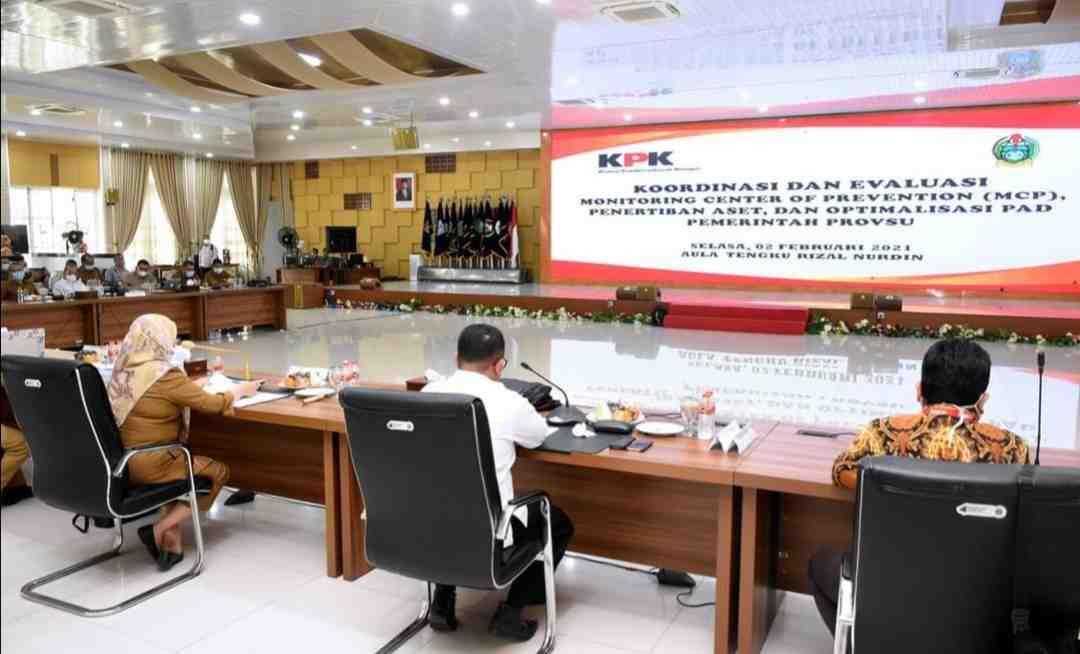 Gandeng KPK, Pempov Sumut Laksanakan Penertiban Aset dan Optimalisasi PAD