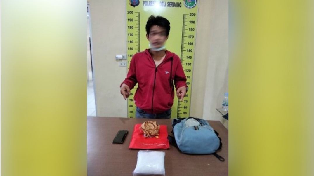 Rebut Senjata Polisi, Kurir Narkoba Antar Provinsi Ditembak Satresnarkoba Polresta Deli Serdang