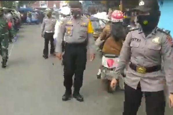 Polres Padang Sidimpuan Sosialisasi Protokol Kesehatan