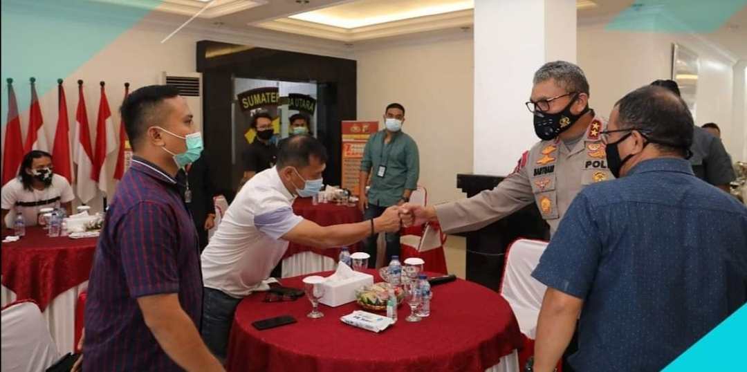Kapolda Sumut: Peranan Pers Penting Ciptakan Situasi Kamtibmas Agar Tetap Kondusif