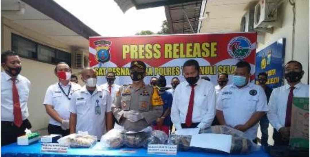 Tiga Pengedar Ganja Diringkus Polres Tapsel